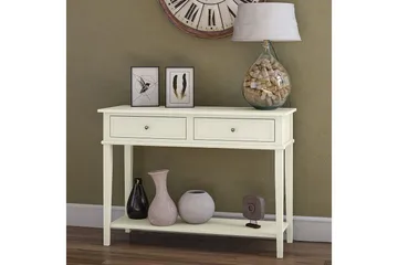 Franklin Konsollbord 104 cm Vit - Dorel Home - Möbler - Bord & matgrupp - Avlastningsbord & sidobord - Konsolbord & hallbord