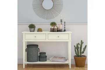 Franklin Konsollbord 104 cm Vit - Dorel Home - Möbler - Bord & matgrupp - Avlastningsbord & sidobord - Konsolbord & hallbord