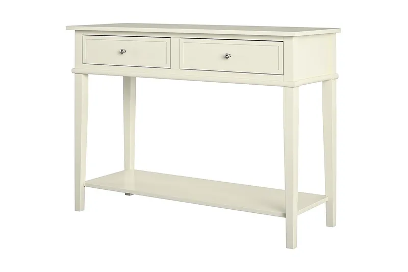 Franklin Konsollbord 104 cm Vit - Dorel Home - Möbler - Bord & matgrupp - Avlastningsbord & sidobord - Konsolbord & hallbord