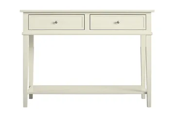 Franklin Konsollbord 104 cm Vit - Dorel Home - Möbler - Bord & matgrupp - Avlastningsbord & sidobord - Konsolbord & hallbord