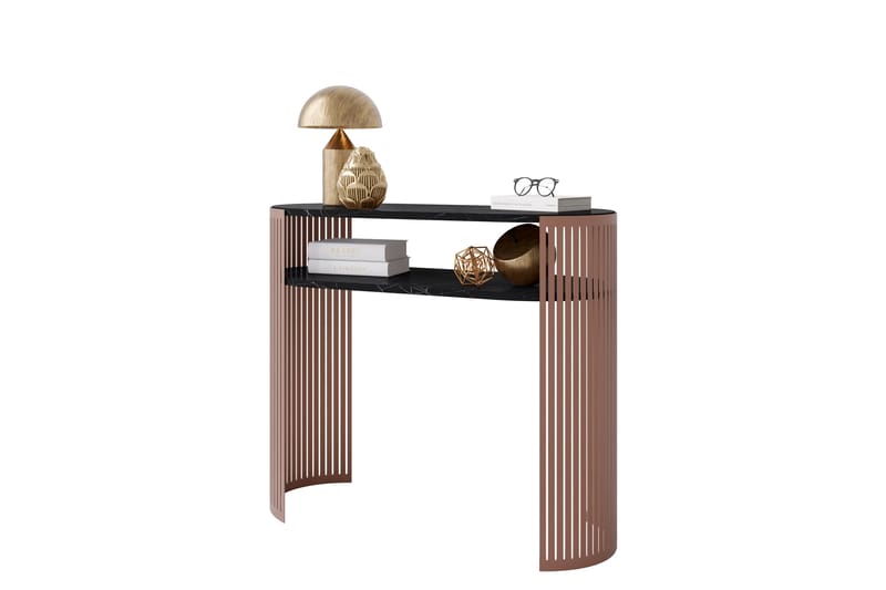 Friend Konsollbord 100 cm, Rosa/Svart