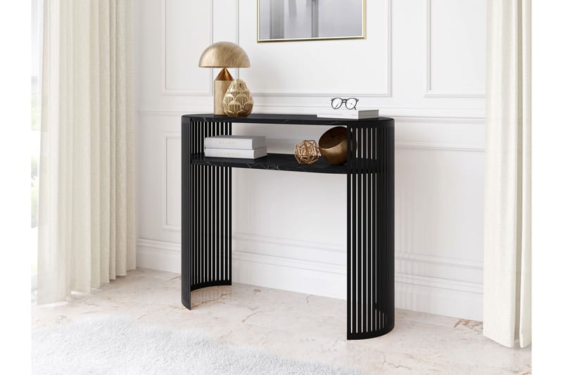 Friend Konsollbord 100 cm - Svart - Möbler - Bord & matgrupp - Avlastningsbord & sidobord - Konsolbord & hallbord