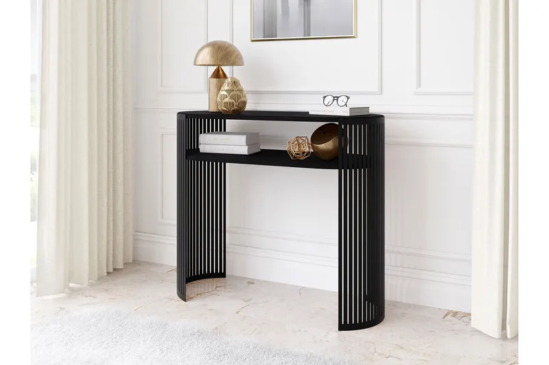 Friend Konsollbord 100 cm - Svart - Möbler - Bord & matgrupp - Avlastningsbord & sidobord - Konsolbord & hallbord