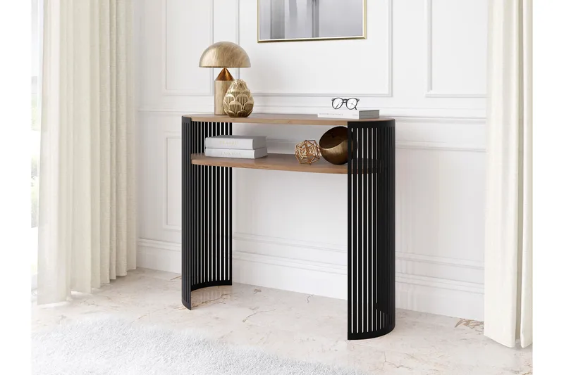 Friend Konsollbord 100 cm - Svart/Brun - Möbler - Bord & matgrupp - Avlastningsbord & sidobord - Konsolbord & hallbord