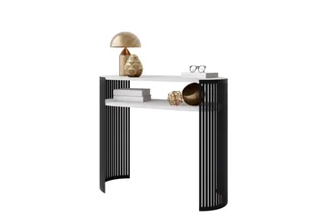 Friend Konsollbord 100 cm - Svart/Vit - Möbler - Bord & matgrupp - Avlastningsbord & sidobord - Konsolbord & hallbord