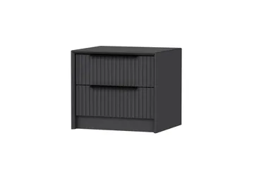 Fruitland Sängbord 45 cm - Antracit - Möbler - Bord & matgrupp - Avlastningsbord & sidobord - Sängbord & nattduksbord