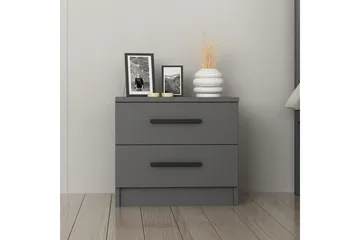 Fruitland Sängbord 50 cm - Antracit - Möbler - Bord & matgrupp - Avlastningsbord & sidobord - Sängbord & nattduksbord