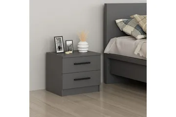 Fruitland Sängbord 50 cm - Antracit - Möbler - Bord & matgrupp - Avlastningsbord & sidobord - Sängbord & nattduksbord