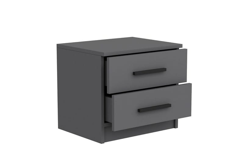 Fruitland Sängbord 50 cm - Antracit - Möbler - Bord & matgrupp - Avlastningsbord & sidobord - Sängbord & nattduksbord