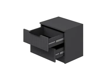 Fruitland Sängbord 50 cm - Antracit - Möbler - Bord & matgrupp - Avlastningsbord & sidobord - Sängbord & nattduksbord