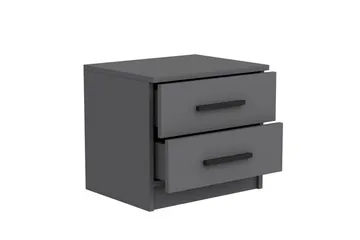 Fruitland Sängbord 50 cm - Antracit - Möbler - Bord & matgrupp - Avlastningsbord & sidobord - Sängbord & nattduksbord