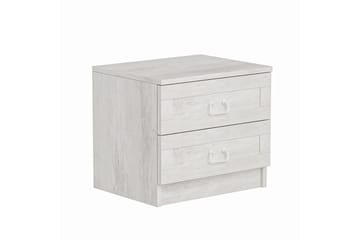 Fruitland Sängbord 54 cm - Vit - Möbler - Bord & matgrupp - Avlastningsbord & sidobord - Sängbord & nattduksbord