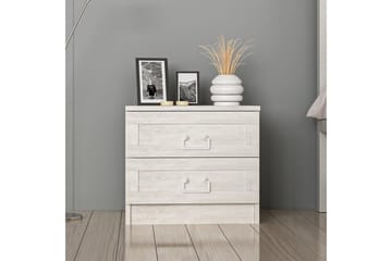 Fruitland Sängbord 54 cm - Vit - Möbler - Bord & matgrupp - Avlastningsbord & sidobord - Sängbord & nattduksbord