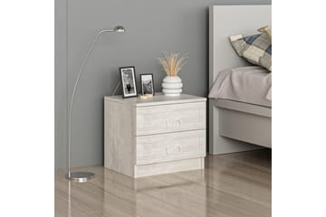 Fruitland Sängbord 54 cm - Vit - Möbler - Bord & matgrupp - Avlastningsbord & sidobord - Sängbord & nattduksbord