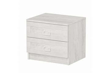 Fruitland Sängbord 54 cm - Vit - Möbler - Bord & matgrupp - Avlastningsbord & sidobord - Sängbord & nattduksbord