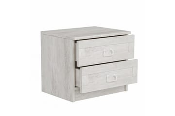 Fruitland Sängbord 54 cm - Vit - Möbler - Bord & matgrupp - Avlastningsbord & sidobord - Sängbord & nattduksbord