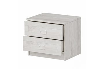 Fruitland Sängbord 54 cm - Vit - Möbler - Bord & matgrupp - Avlastningsbord & sidobord - Sängbord & nattduksbord