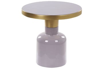 Garret Sidobord 45 cm - Violet/Mässing - Möbler - Bord & matgrupp - Avlastningsbord & sidobord - Lampbord & sidobord