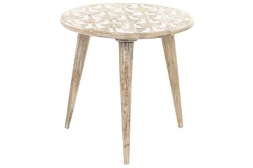 Gazelle Satsbord 46 cm - Ljust trä/Vit - Möbler - Bord & matgrupp - Avlastningsbord & sidobord - Satsbord