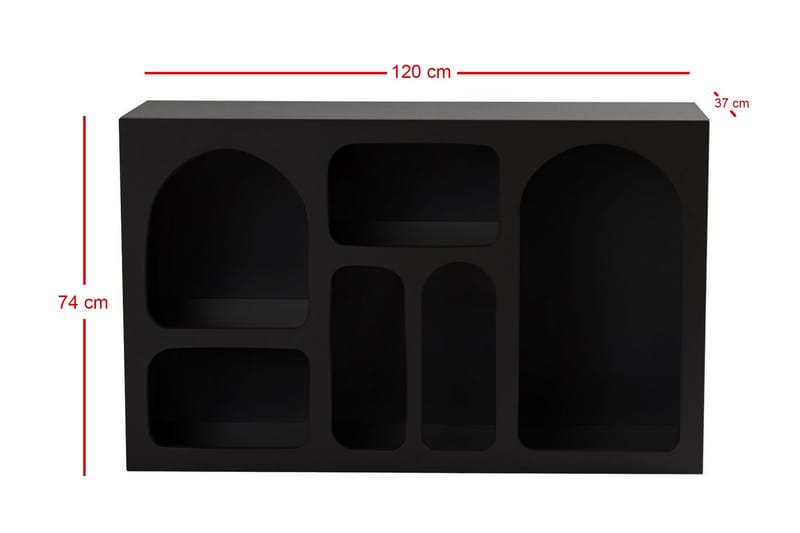 Giana Konsollbord 120 cm - Svart - Möbler - Bord & matgrupp - Avlastningsbord & sidobord - Konsolbord & hallbord