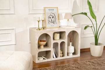 Giana Konsollbord 120 cm - Travertine/Sandsten - Möbler - Bord & matgrupp - Avlastningsbord & sidobord - Konsolbord & hallbord