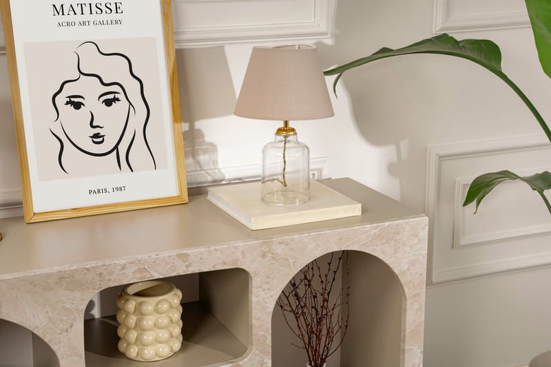 Giana Konsollbord 120 cm - Travertine/Sandsten - Möbler - Bord & matgrupp - Avlastningsbord & sidobord - Konsolbord & hallbord