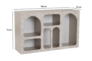 Giana Konsollbord 120 cm - Travertine/Sandsten - Möbler - Bord & matgrupp - Avlastningsbord & sidobord - Konsolbord & hallbord