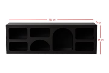 Giana Konsollbord 160 cm - Svart - Möbler - Bord & matgrupp - Avlastningsbord & sidobord - Konsolbord & hallbord