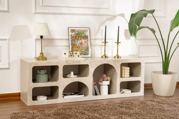Giana Konsollbord 160 cm - Travertine/Sandsten - Möbler - Bord & matgrupp - Avlastningsbord & sidobord - Konsolbord & hallbord