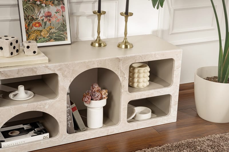 Giana Konsollbord 160 cm - Travertine/Sandsten - Möbler - Bord & matgrupp - Avlastningsbord & sidobord - Konsolbord & hallbord