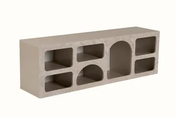 Giana Konsollbord 160 cm - Travertine/Sandsten - Förvaring - Förvaringsmöbler - Sideboard & skänk