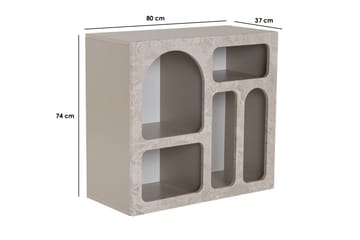 Giana Konsollbord 80 cm - Travertine/Sandsten - Möbler - Bord & matgrupp - Avlastningsbord & sidobord - Konsolbord & hallbord
