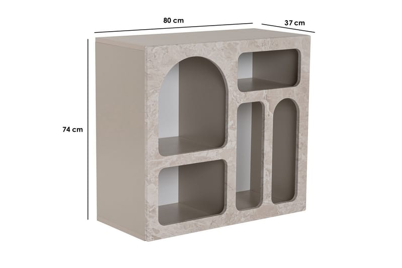 Giana Konsollbord 80 cm - Travertine/Sandsten - Möbler - Bord & matgrupp - Avlastningsbord & sidobord - Konsolbord & hallbord