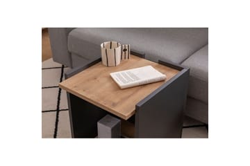 Giancarlo Sidobord 38,6 cm - Blå/Antracit - Möbler - Bord & matgrupp - Avlastningsbord & sidobord - Lampbord & sidobord