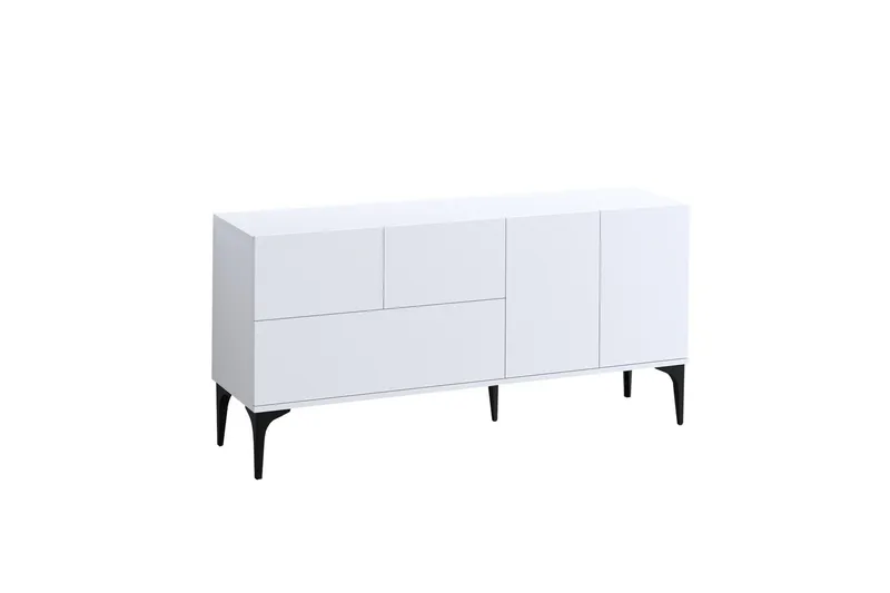 Glise Konsollbord 150 cm - Svart/Vit - Förvaring - Förvaringsmöbler - Sideboard & skänk