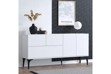 Glise Konsollbord 150 cm - Svart/Vit - Förvaring - Förvaringsmöbler - Sideboard & skänk