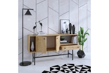 Grayce Konsollbord 150 cm - Ek/Svart - Möbler - Bord & matgrupp - Avlastningsbord & sidobord - Konsolbord & hallbord