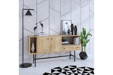 Grayce Konsollbord 150 cm - Ek/Svart - Möbler - Bord & matgrupp - Avlastningsbord & sidobord - Konsolbord & hallbord