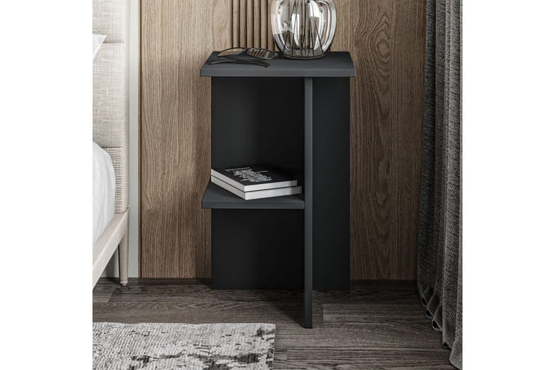 Gwyneth Sängbord 36 cm - Antracit - Möbler - Bord & matgrupp - Avlastningsbord & sidobord - Sängbord & nattduksbord