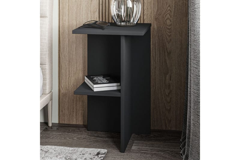 Gwyneth Sängbord 36 cm - Antracit - Möbler - Bord & matgrupp - Avlastningsbord & sidobord - Sängbord & nattduksbord
