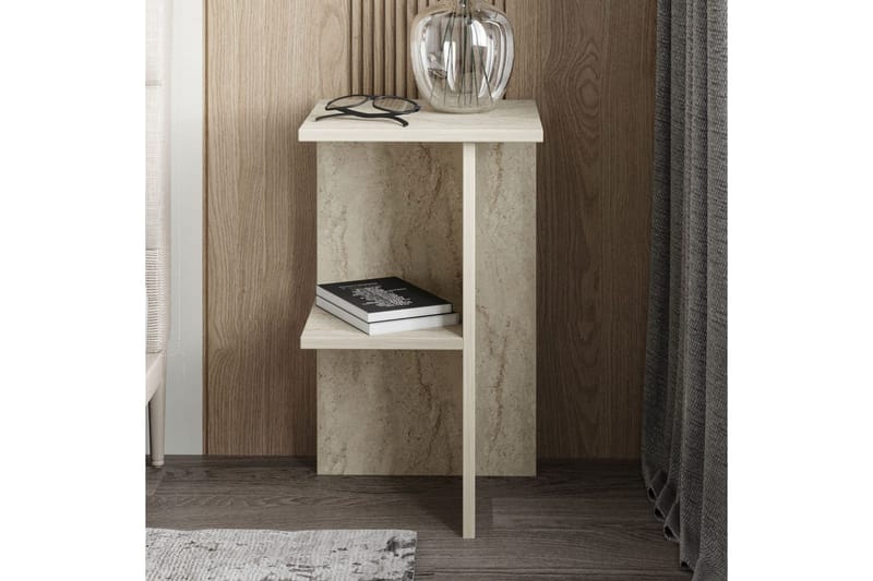 Gwyneth Sängbord 36 cm - Grå - Möbler - Bord & matgrupp - Avlastningsbord & sidobord - Sängbord & nattduksbord