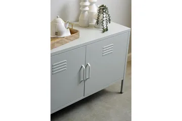 Högskåp Mission District 100x40x64 cm, Blekt Grön - 100x40x64 cm, Blekt Grön - Förvaring - Skåp - Förvaringsskåp