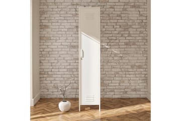 Högskåp Mission District 38x40x185 cm, Vit - 38x40x185 cm, Vit - Förvaring - Skåp - Förvaringsskåp - Klädskåp & omklädningsskåp