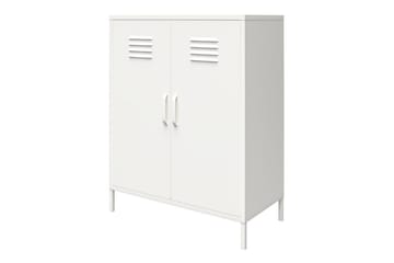 Högskåp Mission District 40x80x102 cm, Vit - 40x80x102 cm, Vit - Möbler - Bord & matgrupp - Avlastningsbord & sidobord - Konsolbord & hallbord