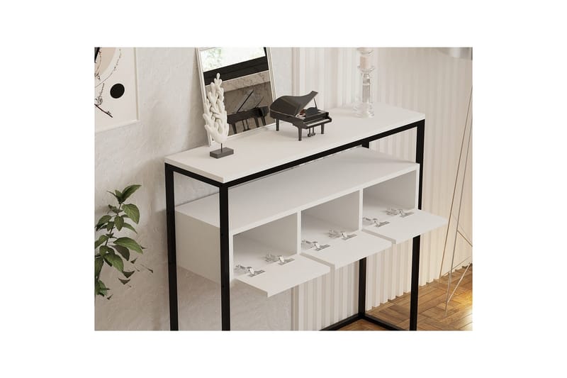 Ham Konsollbord 100 cm - Vit - Möbler - Bord & matgrupp - Avlastningsbord & sidobord - Konsolbord & hallbord