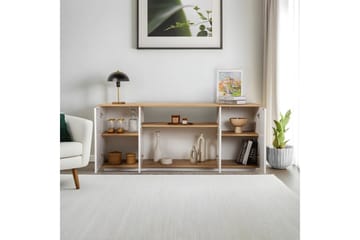 Hano Konsollbord 180 cm - Natur/Vit - Möbler - Bord & matgrupp - Avlastningsbord & sidobord - Konsolbord & hallbord