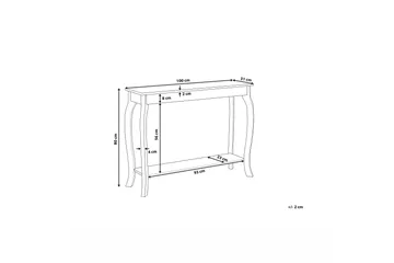 Hartford Konsolbord 100 cm - Vit - Möbler - Bord & matgrupp - Avlastningsbord & sidobord - Konsolbord & hallbord