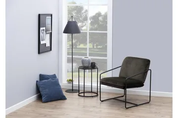 Hartsoe Sidobord 40x40 cm - Svart - Möbler - Bord & matgrupp - Avlastningsbord & sidobord - Lampbord & sidobord