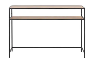 Hasslevik Konsollbord 120 cm - Natur/Matt Svart - Möbler - Bord & matgrupp - Avlastningsbord & sidobord - Konsolbord & hallbord