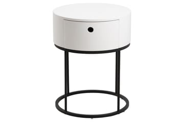 Hastane Sängbord 40 cm - Svart - Möbler - Bord & matgrupp - Avlastningsbord & sidobord - Sängbord & nattduksbord